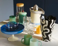 HAY French press brewer, aqua