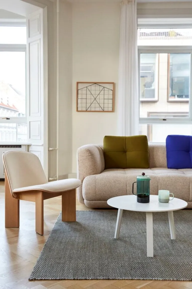 HAY French press brewer, aqua