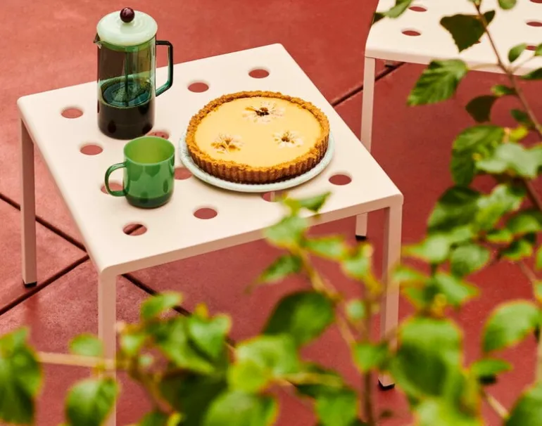 HAY French press brewer, aqua