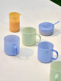 HAY Glass jug, S, jade light yellow