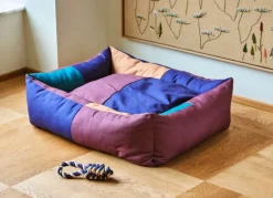 HAY HAY Dogs bed, L, burgundy - green