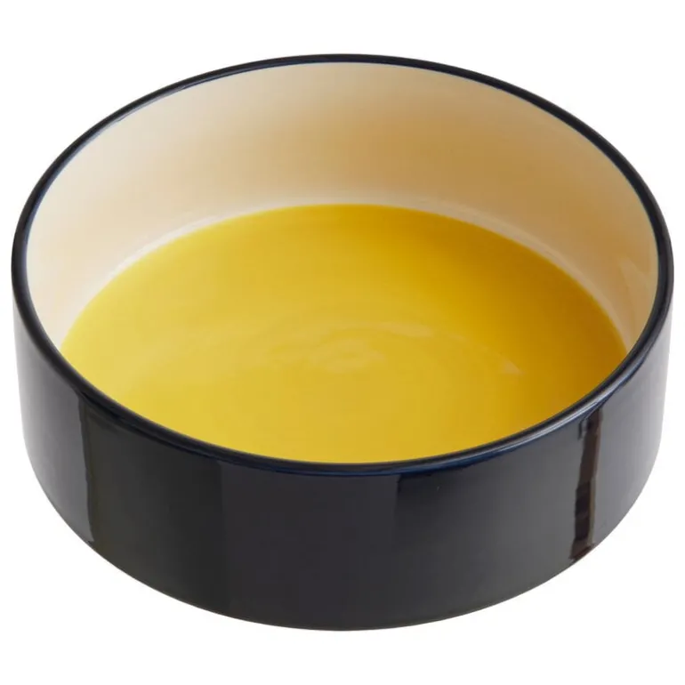 HAY HAY Dogs bowl, L, yellow - blue