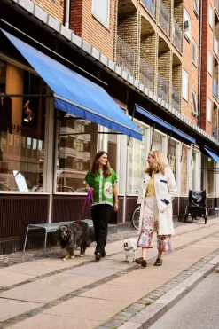 HAY HAY Dogs leash, flat, M-L, red - blue