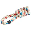HAY HAY Dogs rope toy, red - turquoise - off-white