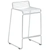 HAY Hee bar chair, galvanized