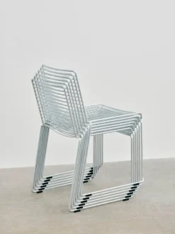 HAY Hee chair, galvanized