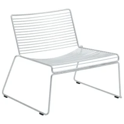 HAY Hee lounge chair, galvanized