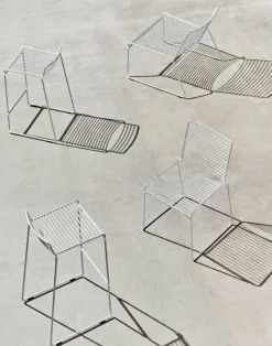 HAY Hee lounge chair, galvanized
