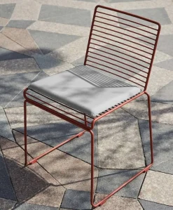 HAY Hee seat cushion for chair, sky grey