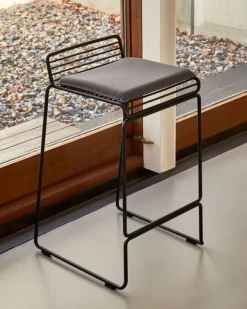 HAY Hee seat cushion for bar stool, anthracite