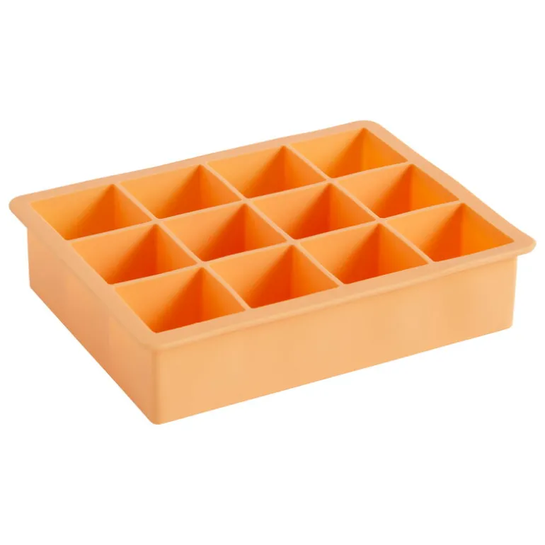 HAY Ice cube tray, square, XL, peach