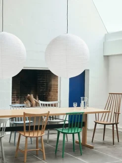 HAY J110 chair, dark oiled oak