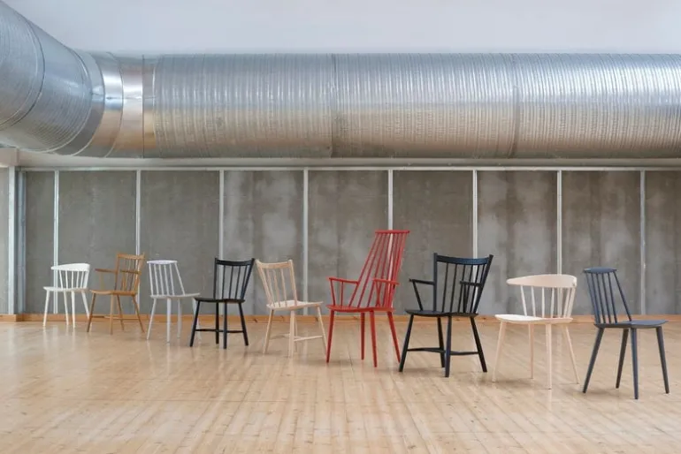 HAY J42 chair, oiled oak