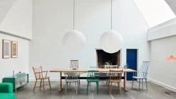 HAY J110 chair, slate blue