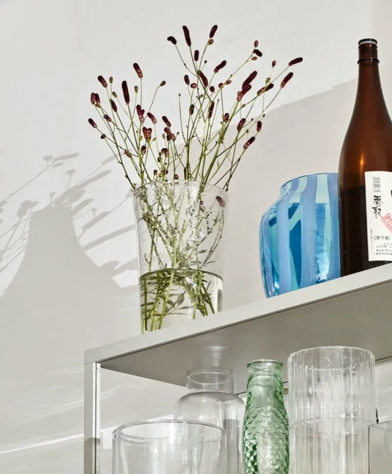 HAY Juice vase, wide, light blue