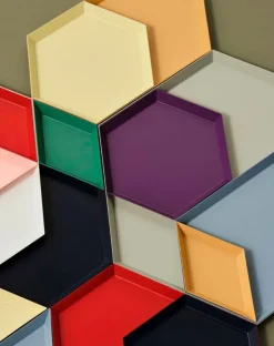 HAY Kaleido tray M, butterscotch