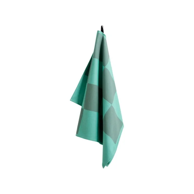 HAY Katsura tea towel, emerald green