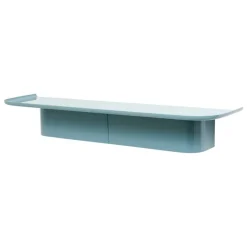 HAY Korpus shelf L, 7 hooks, sea