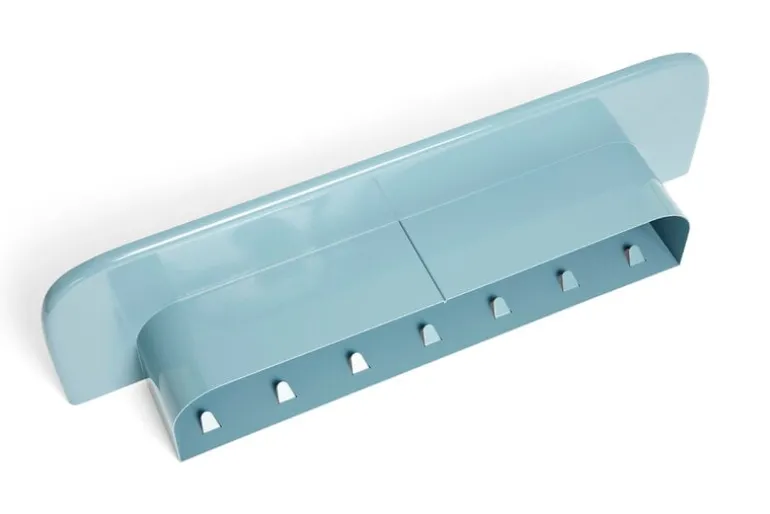 HAY Korpus shelf L, 7 hooks, sea