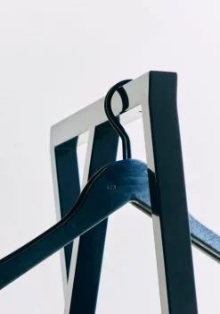 HAY Loop Stand Hall coat rack, deep blue