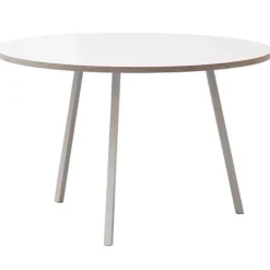 HAY Loop Stand round table 120 cm, white