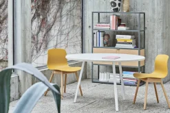 HAY Loop Stand round table 120 cm, white