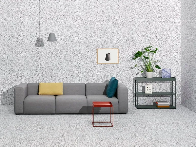 HAY Mags 3-seater sofa, Comb.1 high armrest, Hallingdal 130