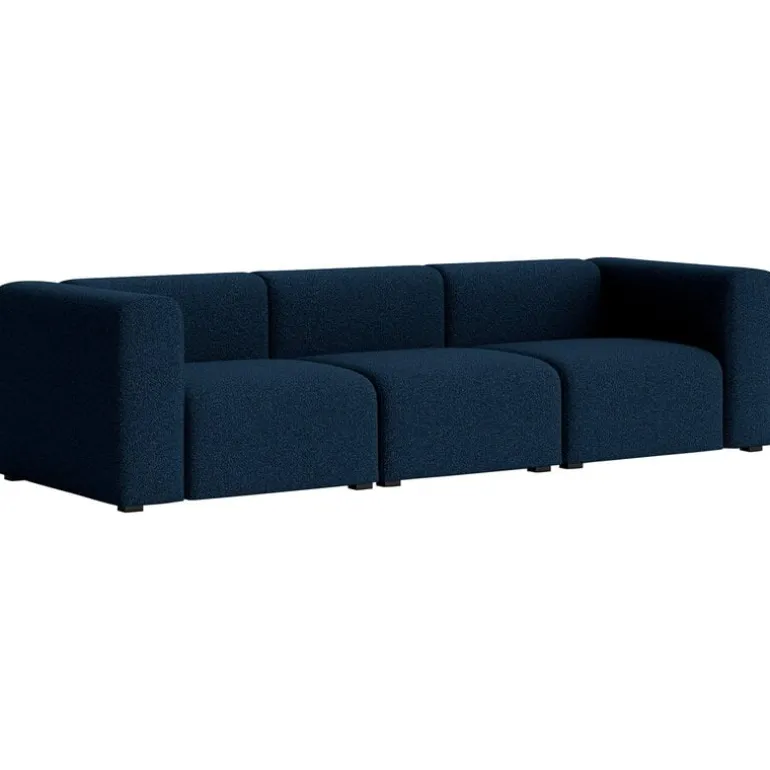 HAY Mags 3-seater sofa, Comb.1 high arm, Flamiber J4