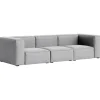 HAY Mags Soft 3-seater sofa, Comb.1 high arm, Hallingdal 130