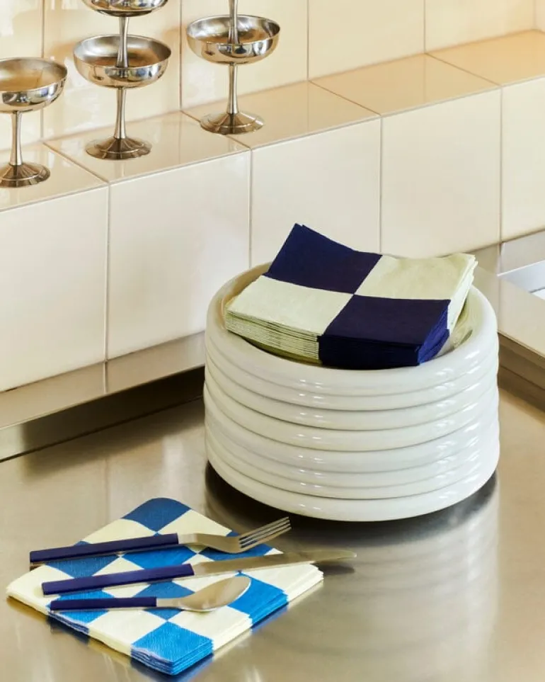 HAY MVS cutlery, set of 4, dark blue