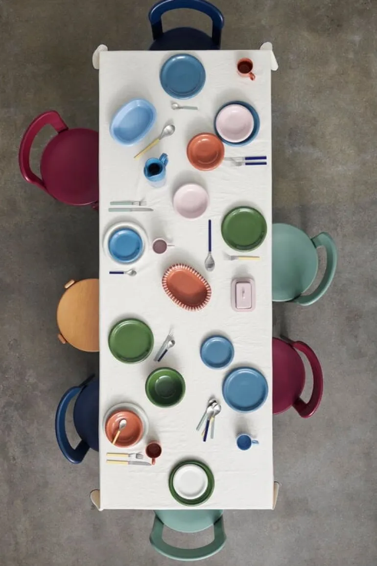 HAY MVS cutlery, set of 4, dark blue