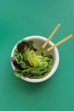 HAY MVS serving spoon, set of 2, dark blue and yellow