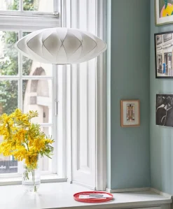 HAY Nelson Saucer Crisscross Bubble pendant, M