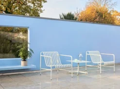 HAY Neu Low table, 60 x 60 cm, sky grey