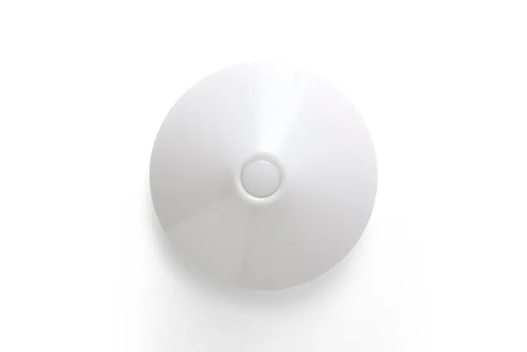 HAY Ono flush mount, hardwired, 35 cm, white opal acrylic