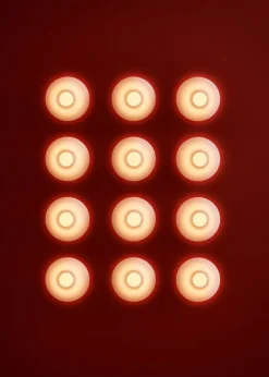 HAY Ono flush mount, hardwired, 20 cm, white opal acrylic