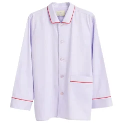 HAY Outline pyjama shirt, long-sleeved, lavender