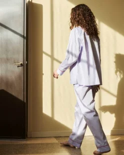 HAY Outline pyjama shirt, long-sleeved, lavender