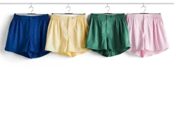 HAY Outline pyjama shorts, emerald green