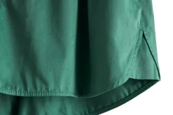 HAY Outline pyjama shorts, emerald green