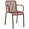 HAY Palissade armchair, iron red