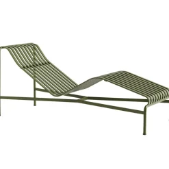HAY Palissade chaise longue, olive