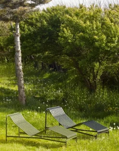 HAY Palissade chaise longue, anthracite