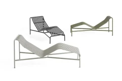 HAY Palissade chaise longue, sky grey