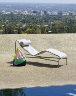 HAY Palissade chaise longue, sky grey