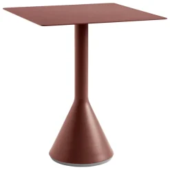HAY Palissade Cone table, 65 x 65 cm, iron red