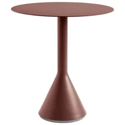 HAY Palissade Cone table, 70 cm, iron red