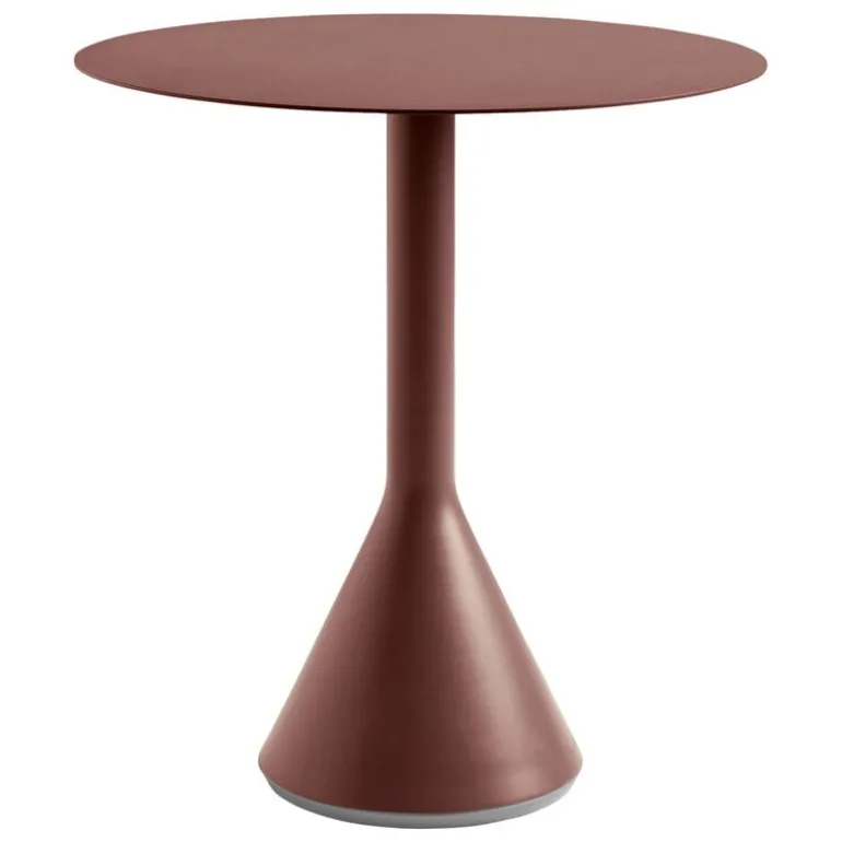 HAY Palissade Cone table, 70 cm, iron red