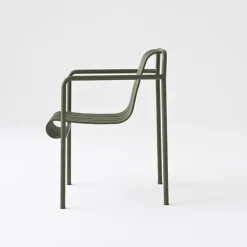 HAY Palissade dining armchair, olive