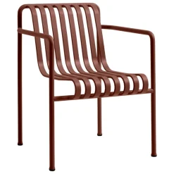 HAY Palissade dining armchair, iron red